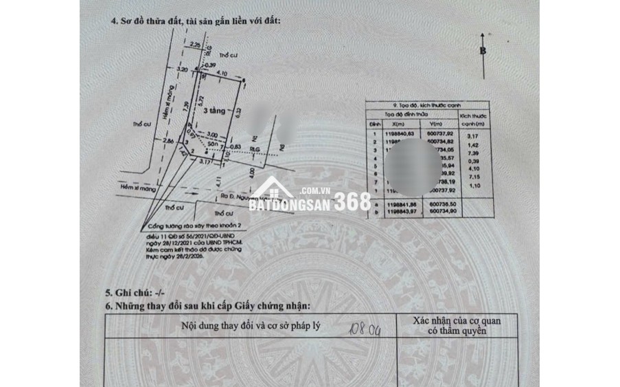Nhà hẻm ô tô Nguyễn Văn Lượng, Gò Vấp – 3 tầng, 36m2, tặng nội thất